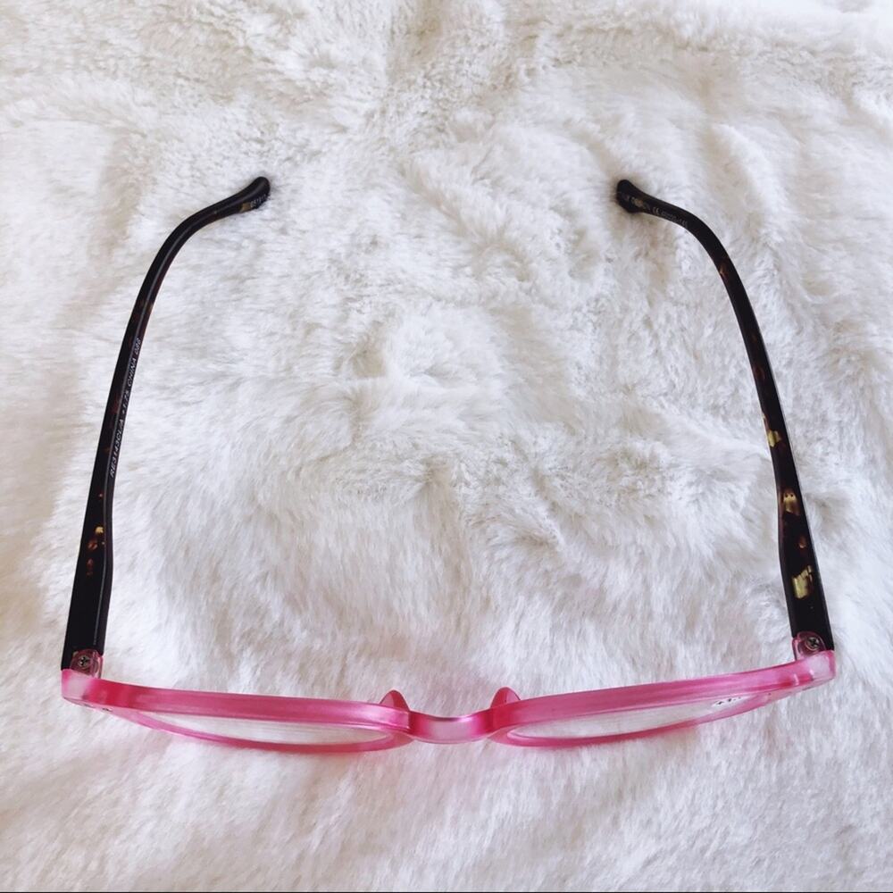 Kaylee Pink Classic Round Reader Glasses - Picture 3 of 8